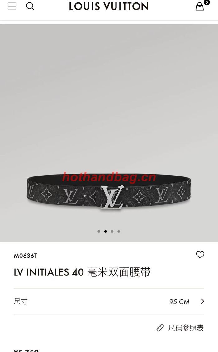 Louis Vuitton Belt 40MM LVB00074